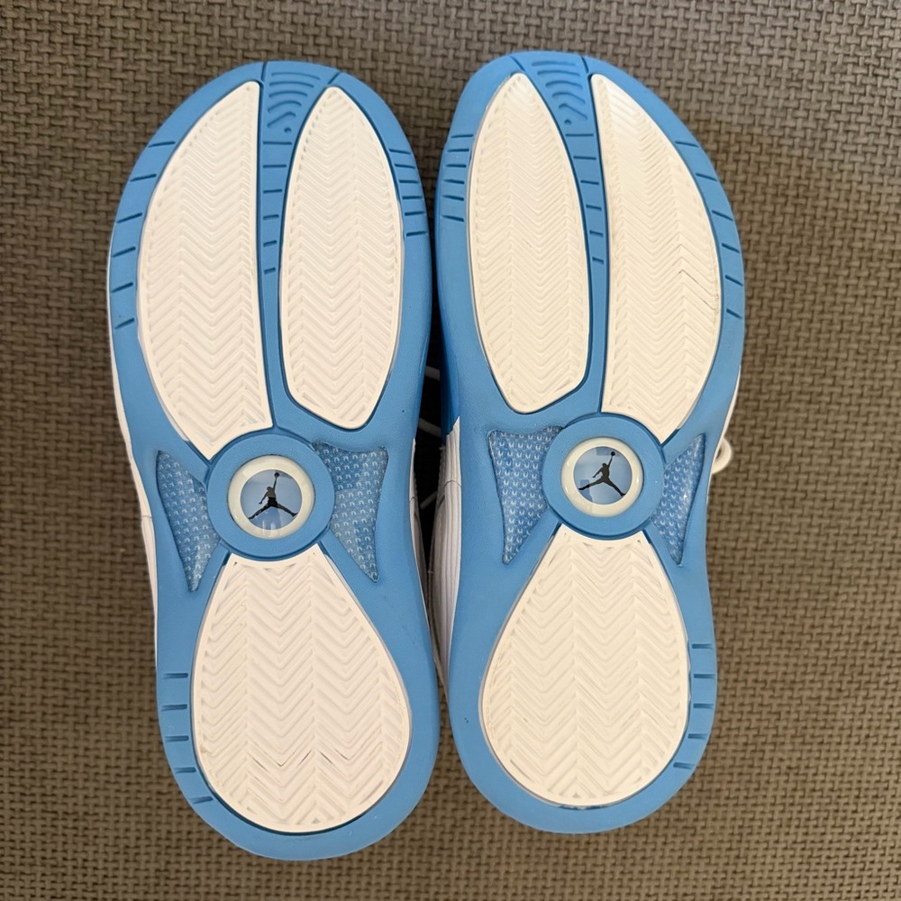 Nike Jordan Jumpman Team 1 University Blue White 9 Sneaker FV3928-101 Mid Top - Picture 7 of 7